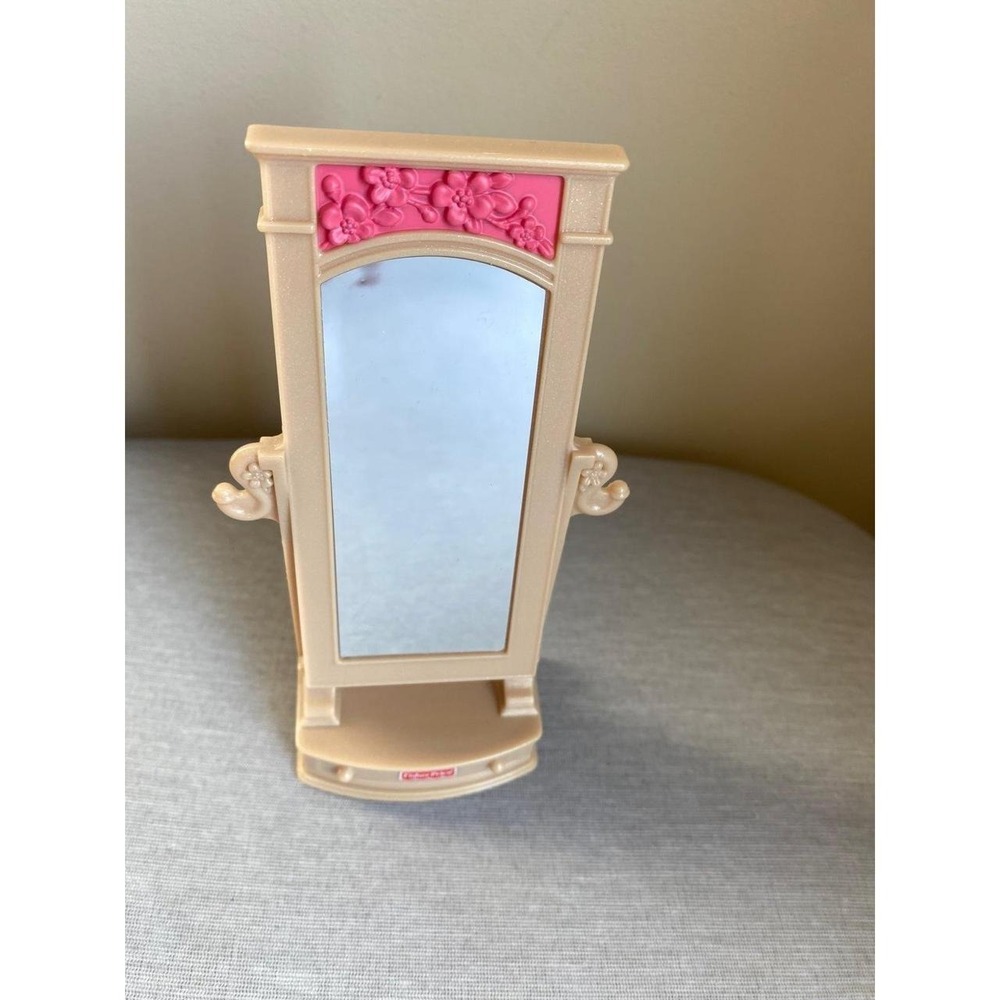 Fisher Price Loving Family Barbie Furniture Length Mirror For Parents SKU31